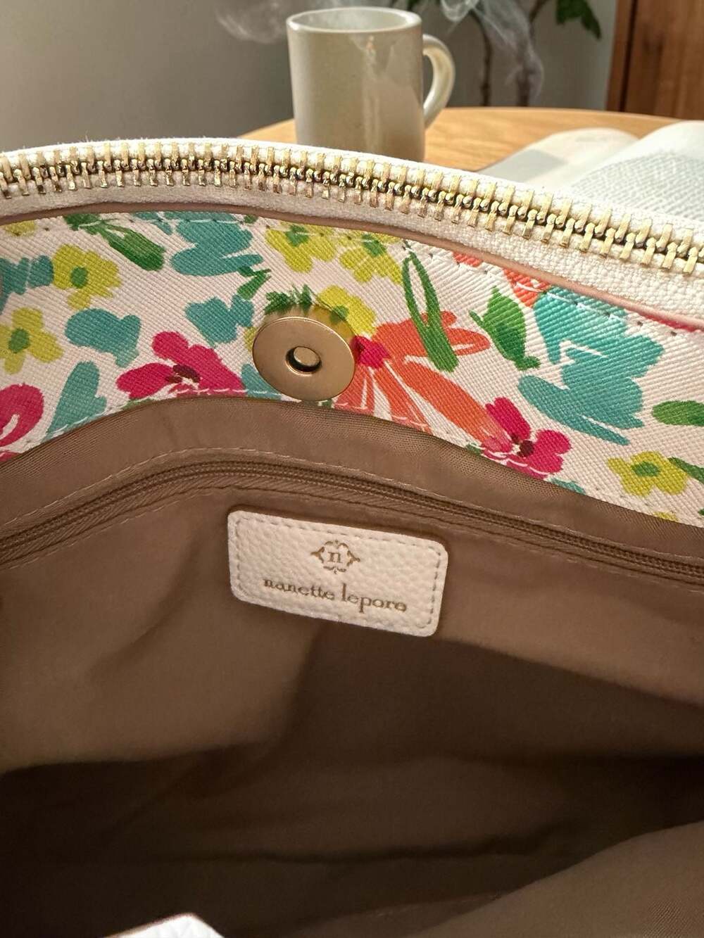 Nanette Lepore Floral Print Crossbody Bag - Picture 6 of 7